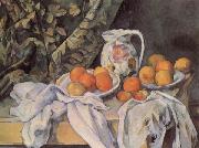 Paul Cezanne Still life with Drapery Spain oil painting artist